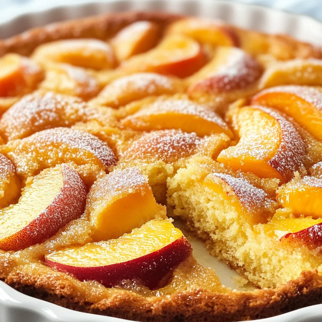 Summer Peach Cake (Simple + ScVanilla Extract (Alcohol-Free)ptious)