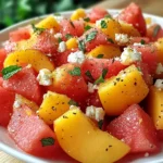 The Peach Watermelon Salad That Tastes Like Summer