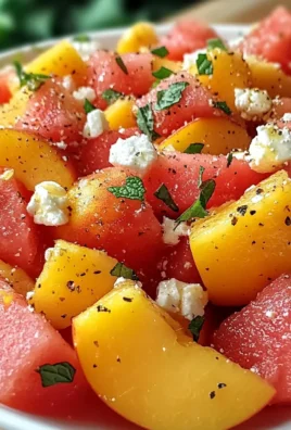 The Peach Watermelon Salad That Tastes Like Summer