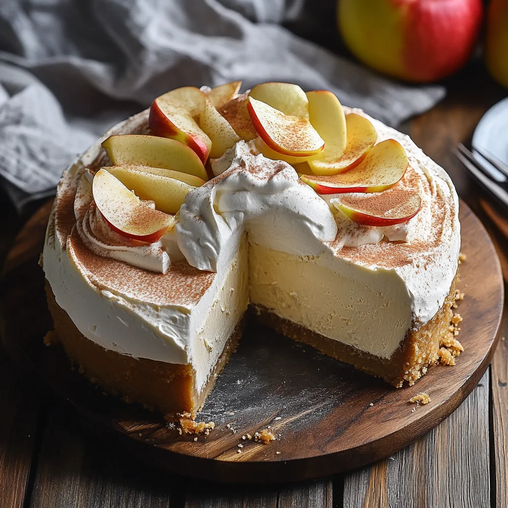 Apple Cider Cheesecake
