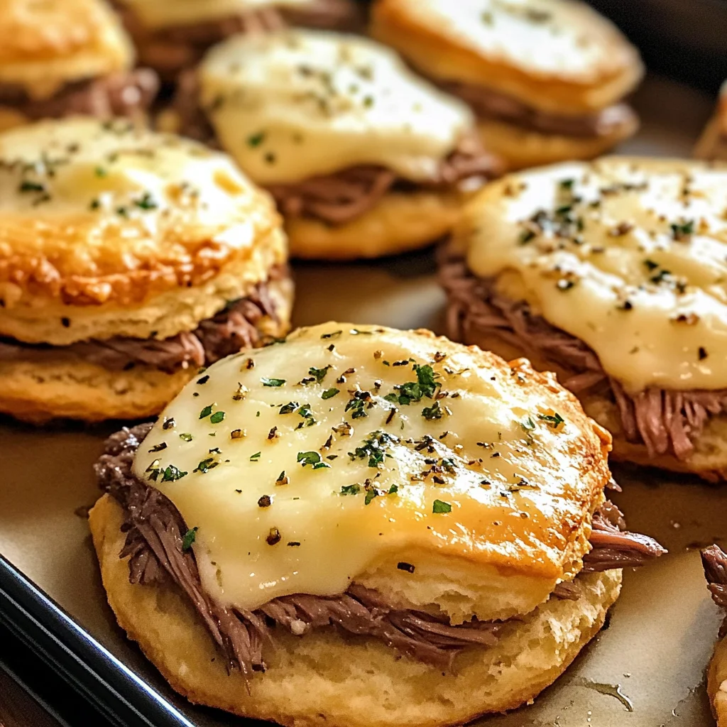 Baked French Dip Biscuits Recipe: A Comforting, Family-Friendly Meal