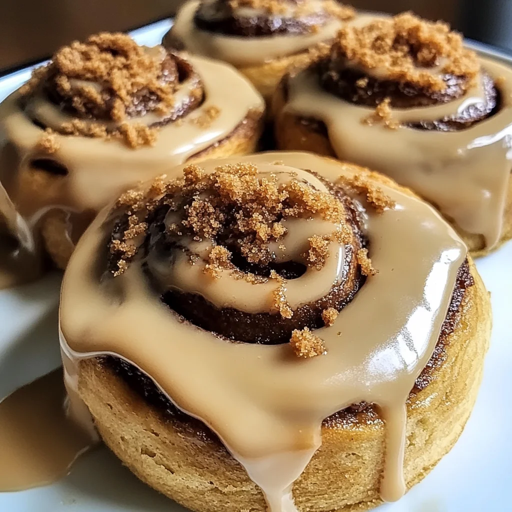 Biscoff Cookie Butter Cinnamon Rolls Recipe