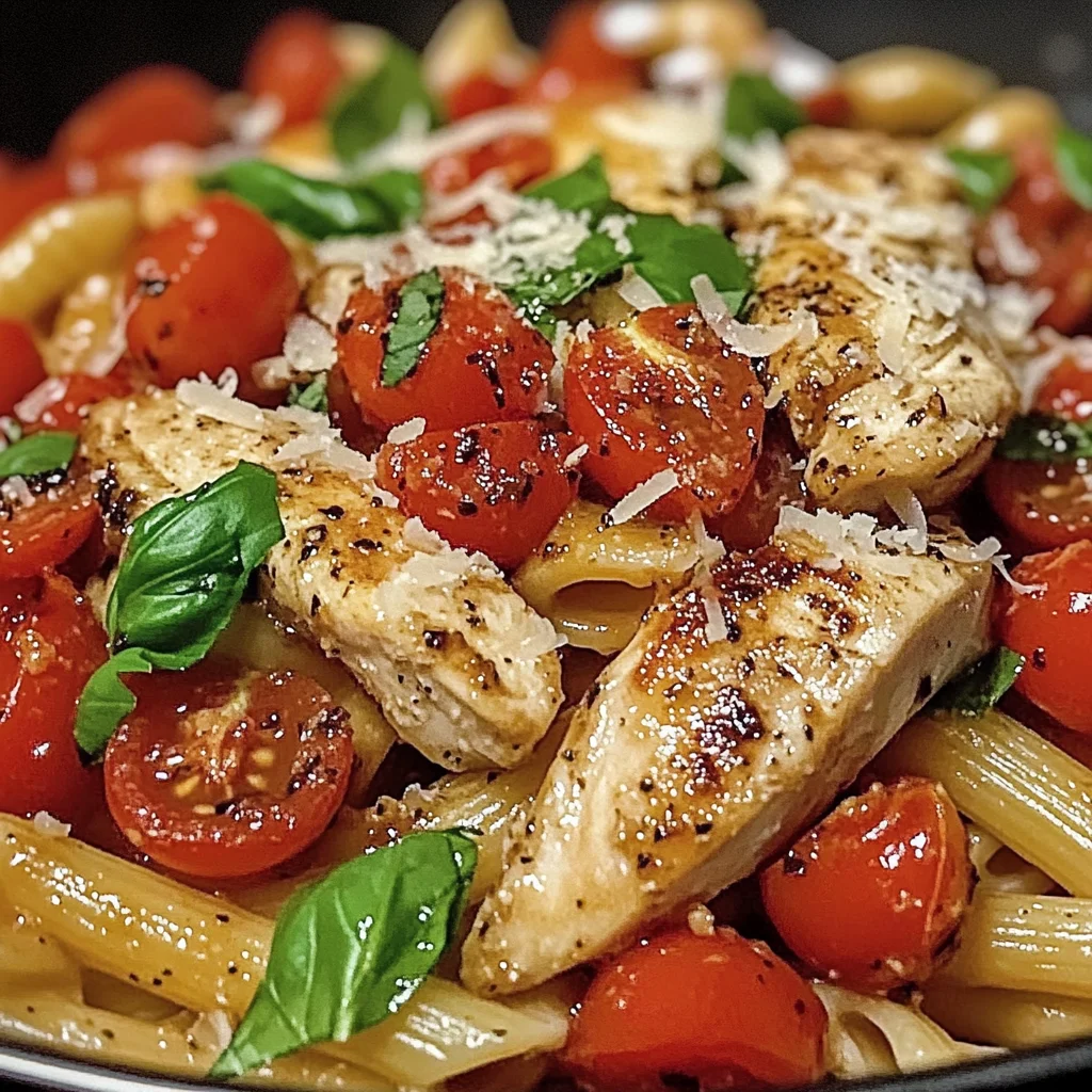 Bruschetta Chicken Pasta