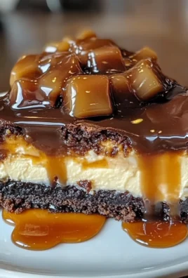 Caramel Brownie Cheesecake