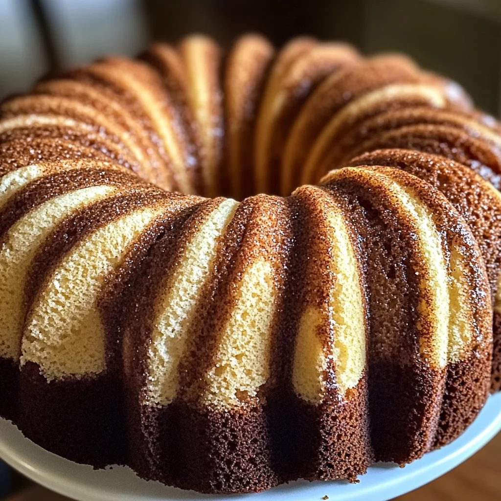Cinnamon Swirl Bundt Cake