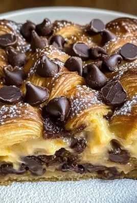 Decadent Chocolate Croissant Breakfast Bake