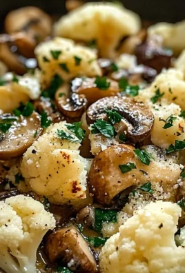 Garlic Cauliflower Mushroom Skillet: Quick & Delicious Dish