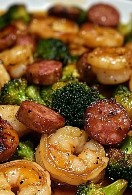 Honey Garlic Shrimp Roasted Broccoli
