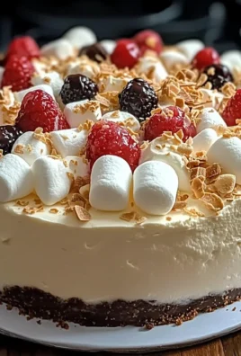 Marshmallow Whip Cheesecake : No-Bake Dream Dessert