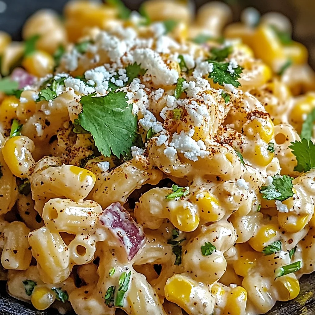 Mexican Street Corn Pasta Salad is a must-try dish!