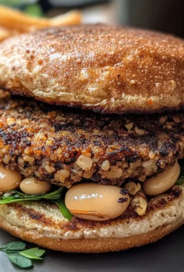 Mushroom Veggie Burgers