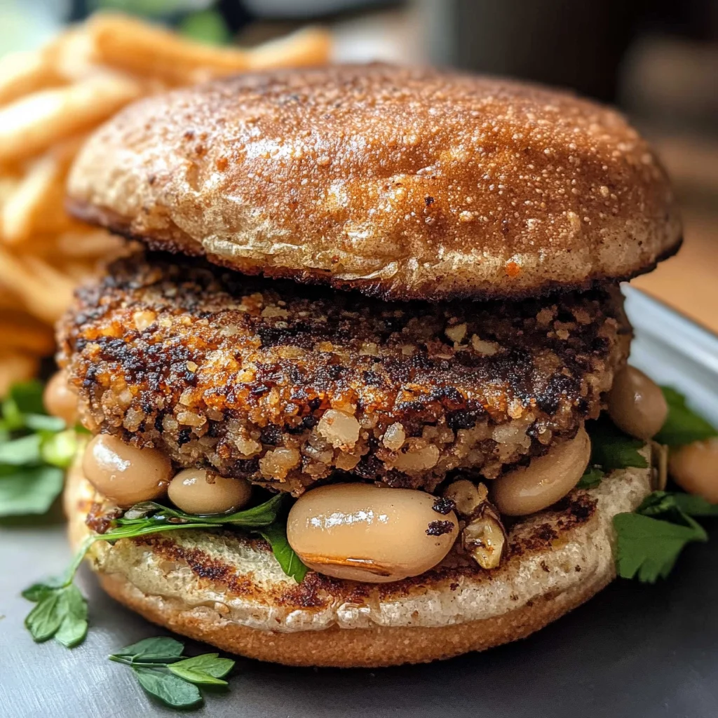 Mushroom Veggie Burgers