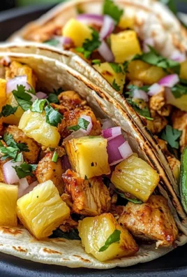 Pineapple Chicken Tacos