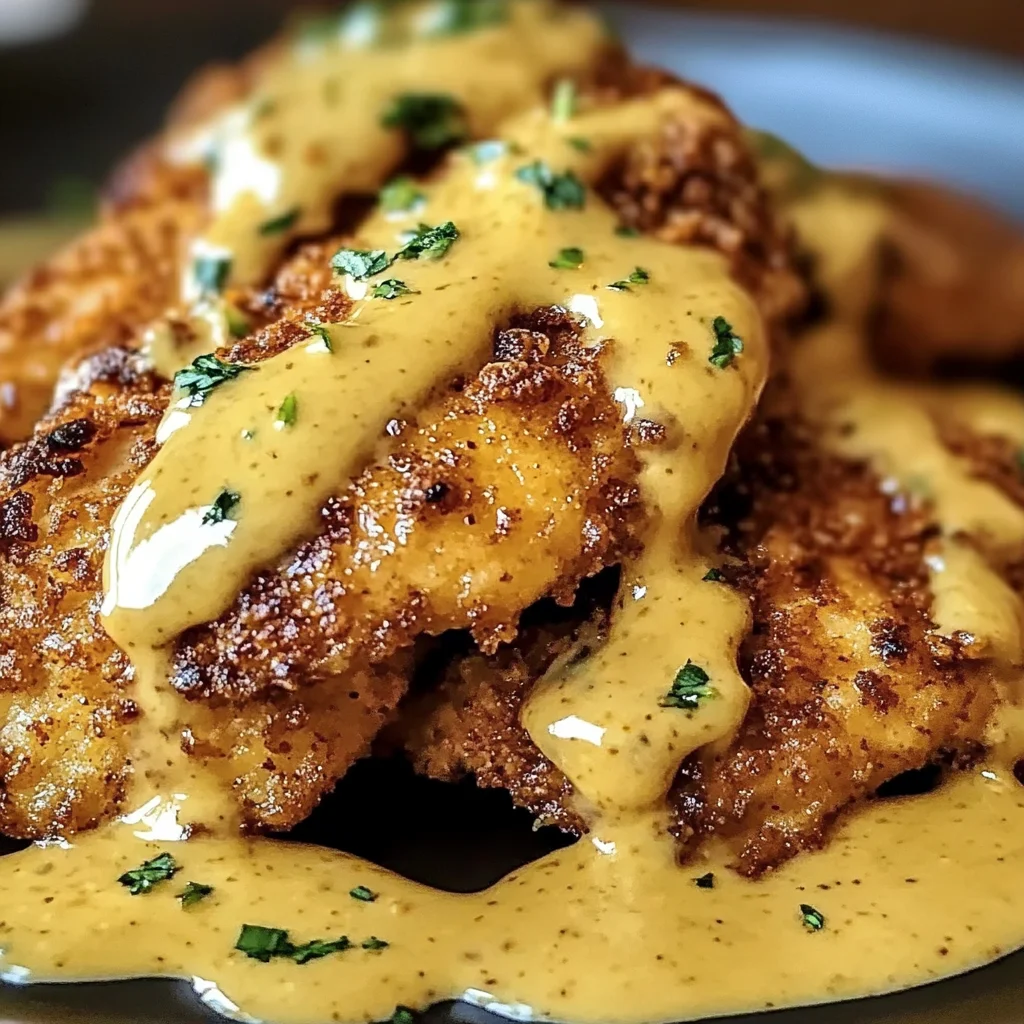 Pretzel Chicken with Mustard-Cheddar Sauce: An Amazing Ultimate Recipe