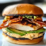 Spicy Grilled Chicken Avocado Sandwich
