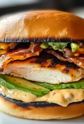Spicy Grilled Chicken Avocado Sandwich