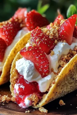 Strawberry Crunch Cheesecake Tacos