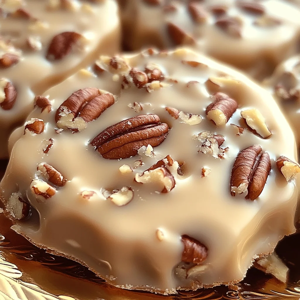 Vanilla Pecan Pralines