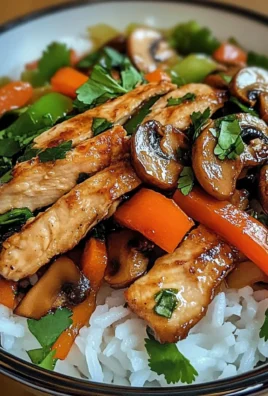 Chicken, Mushroom & Veggie Rice Bowl