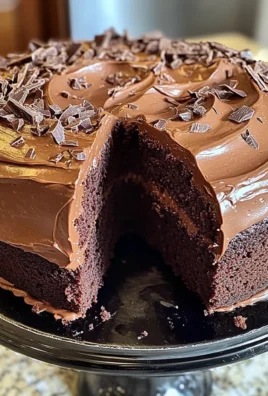 Chocolate Pound Cake with Chocolate Frosting