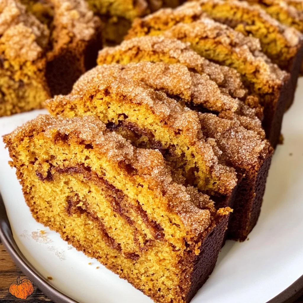 Cinnamon Swirl Pumpkin Bread Mini Loaves