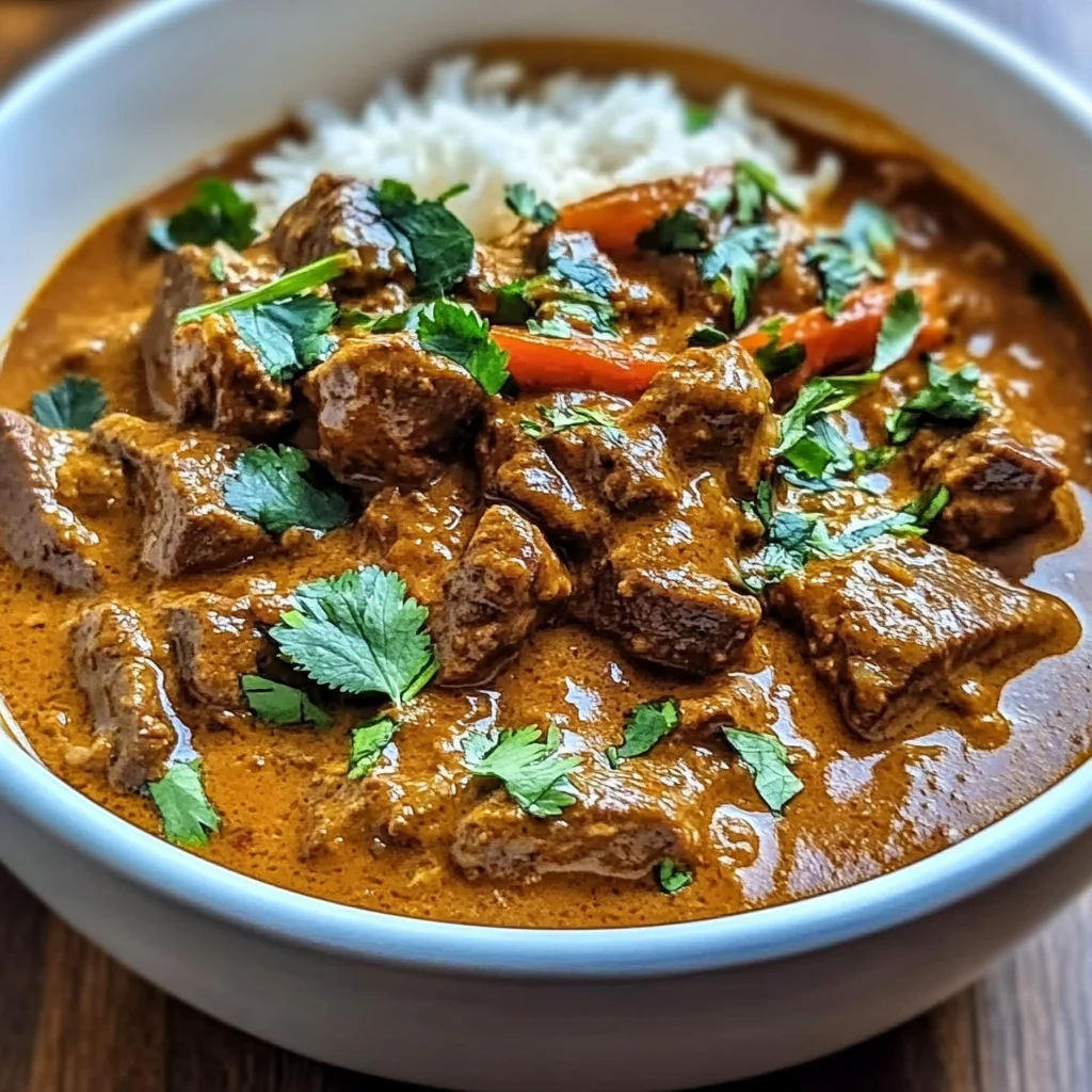 Coconut Beef Curry Recipe