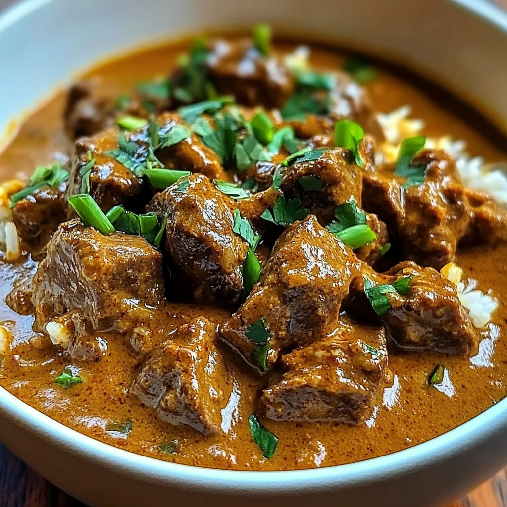 Coconut Braised Beef Curry Recipe