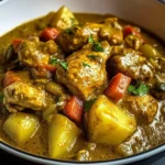 Creamy Chicken with Potatoes and Coconut