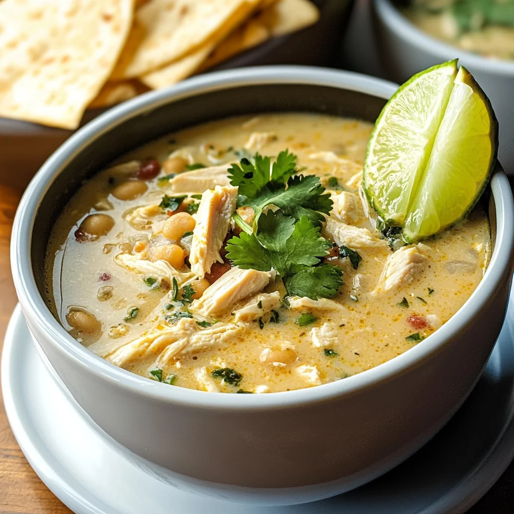 Creamy White Chicken Chili Recipe