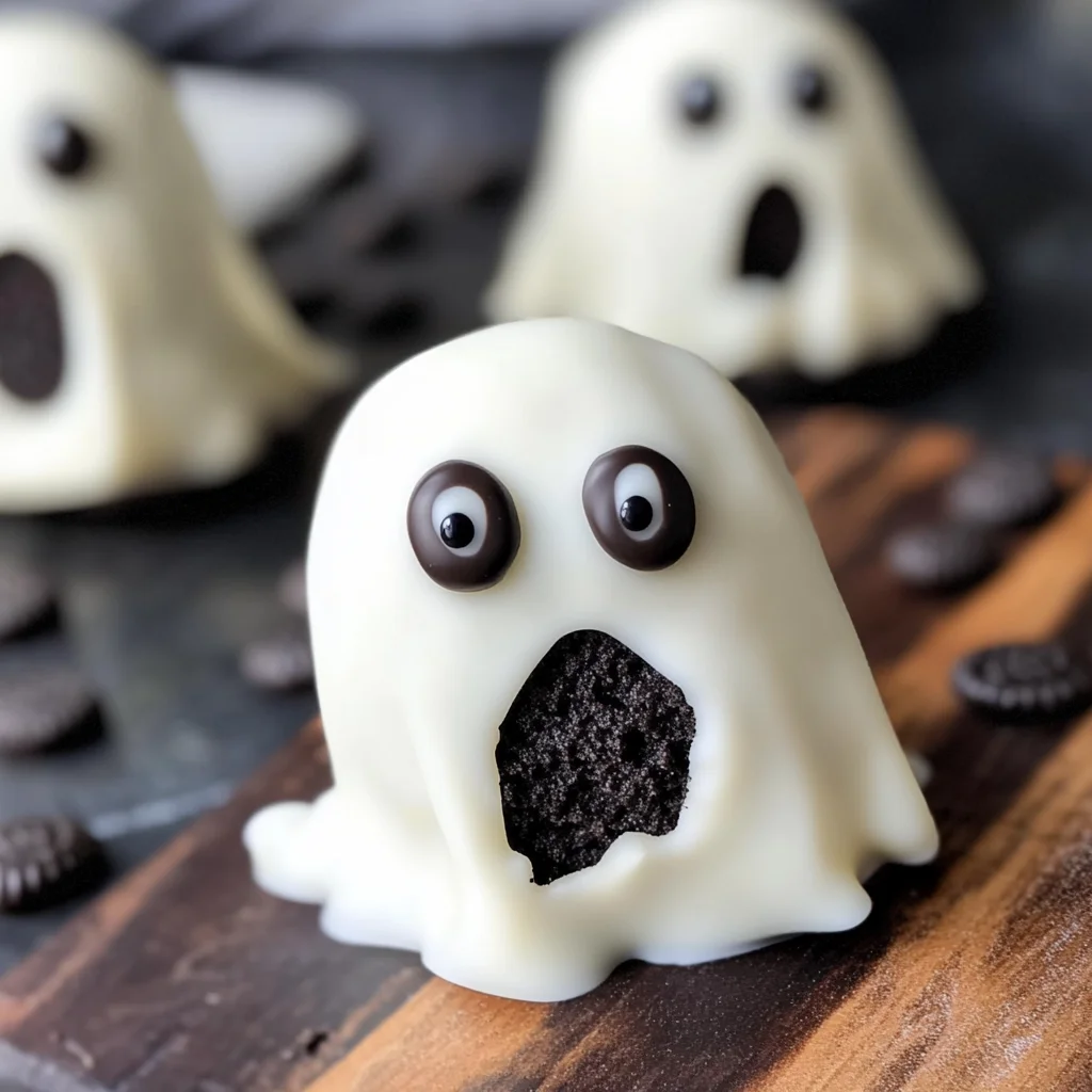 Ghost OREO Ball Truffles