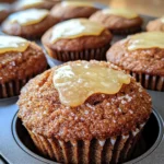 Glazed Gingerbread Muffins