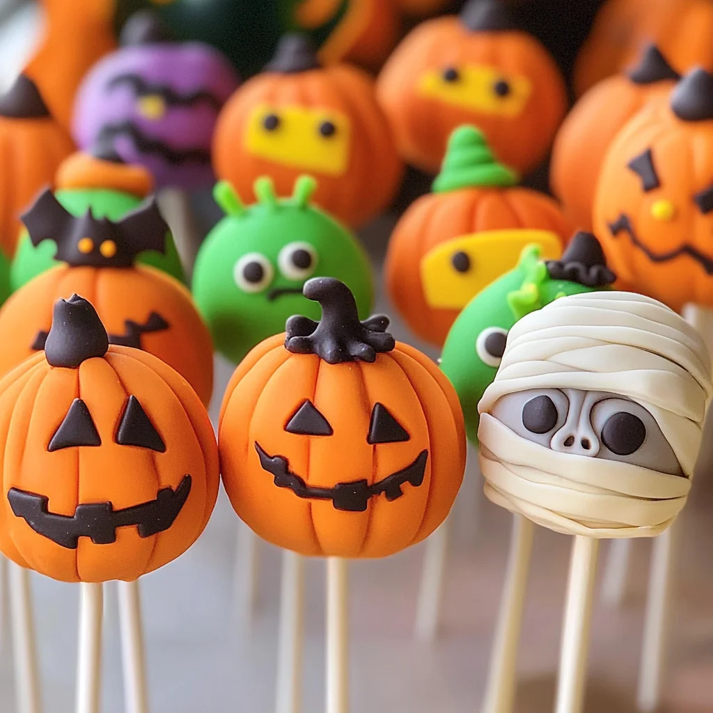 Halloween Cake Pops