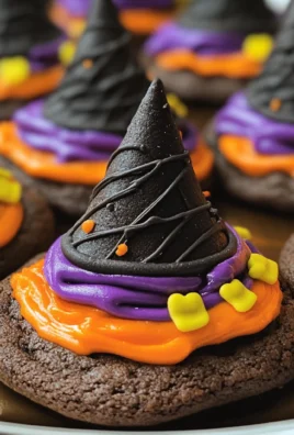 Halloween Witch Hat Cookies