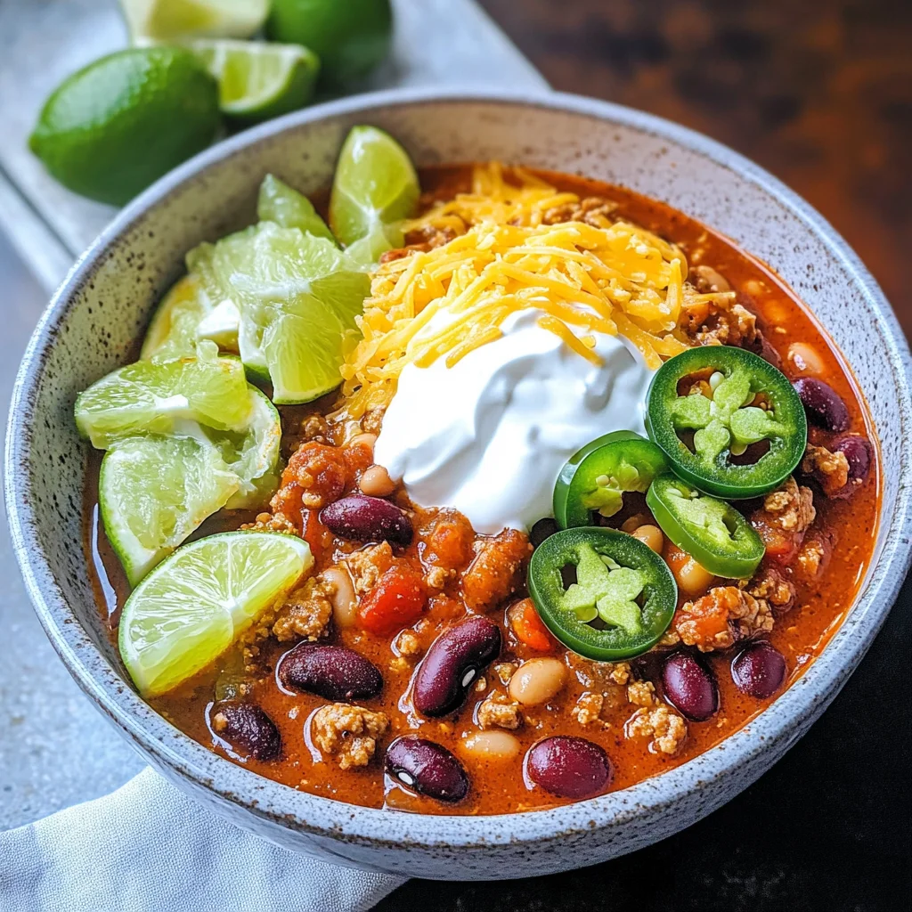 Healthy Turkey Chili