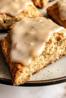 Homemade Chai Scones with Maple Chai Glaze