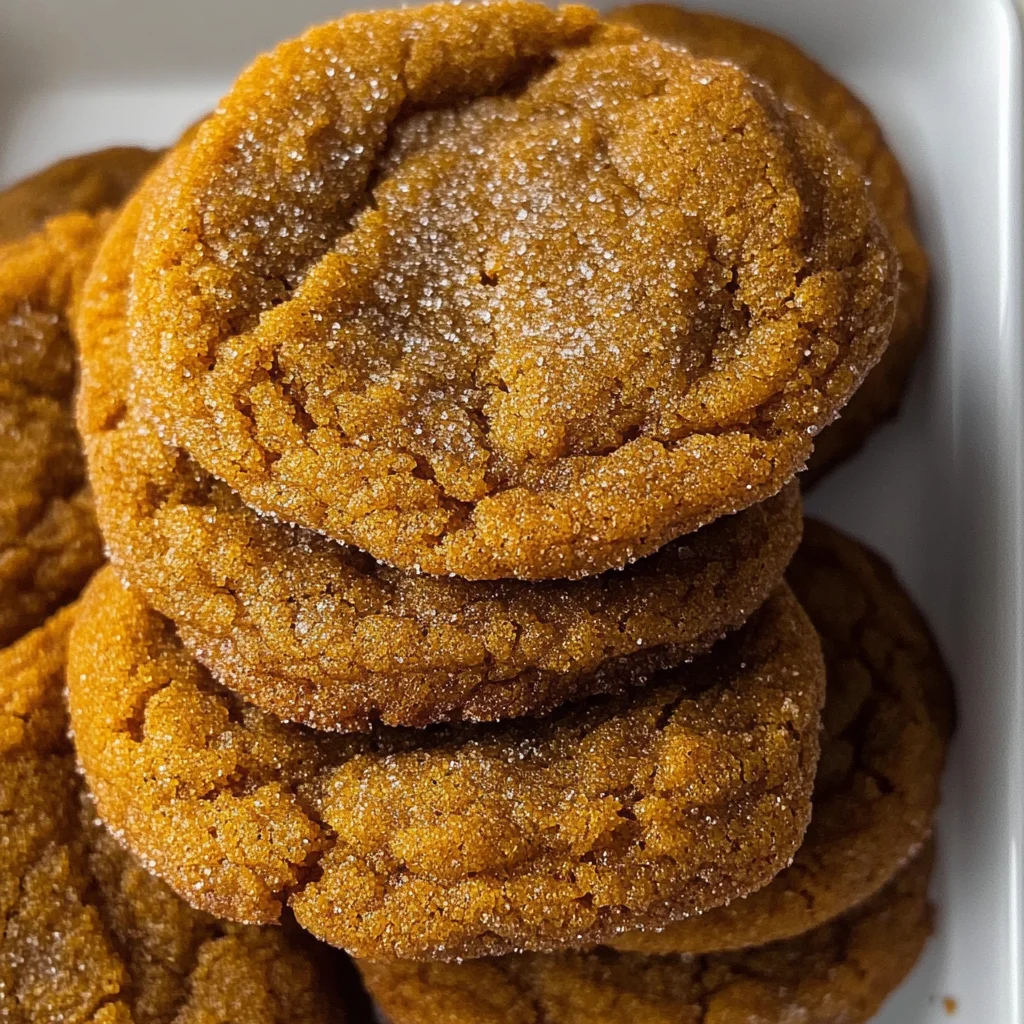 chewy maple pumpkin cookies
