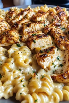 Creamy Cajun Chicken Rotini with Velveeta Parmesan Sauce