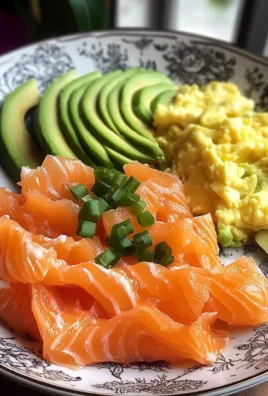 Smoked Salmon & Scrambled Egg Power Plate with Avocado