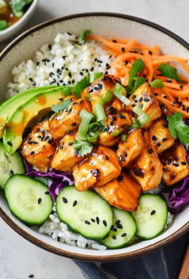 Bang Bang Salmon Rice Bowls