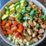 Cauliflower Rice Turkey Bowl