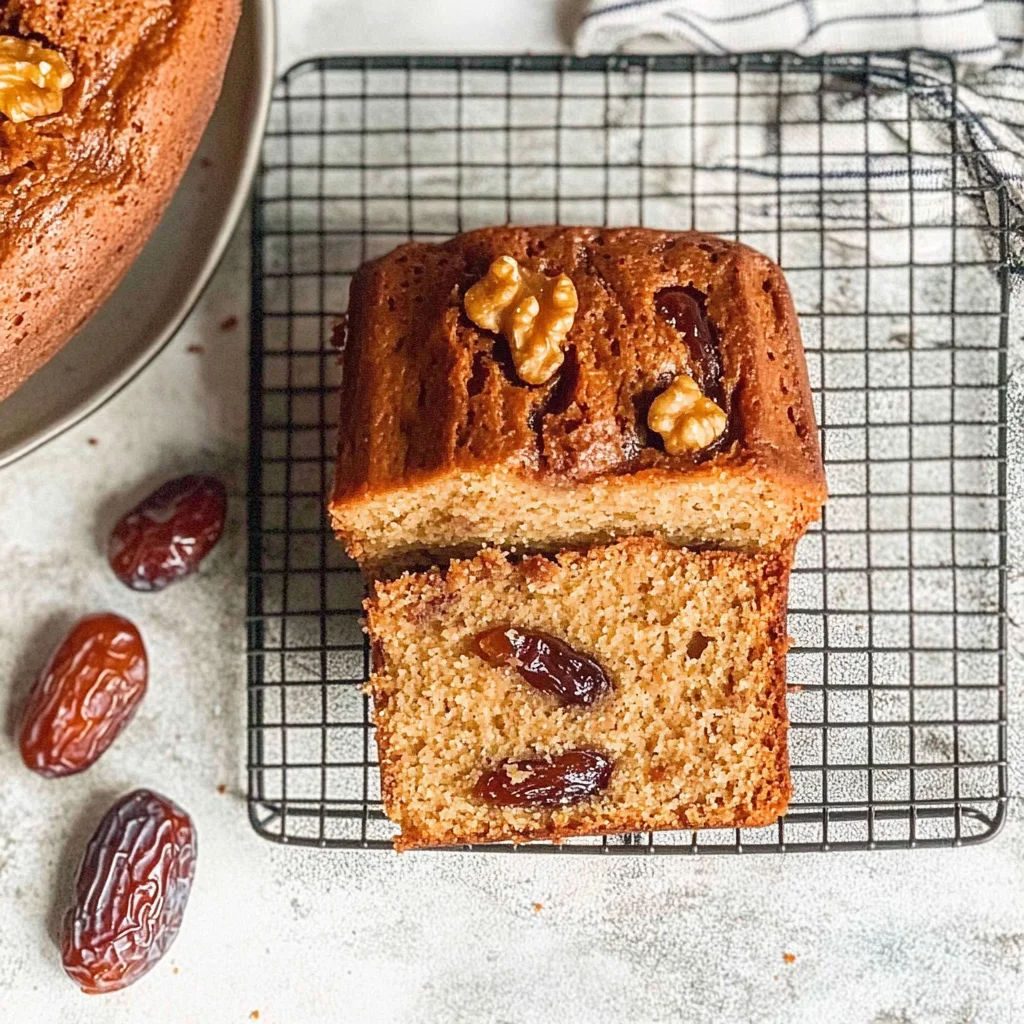 Date Honey Nut Cake