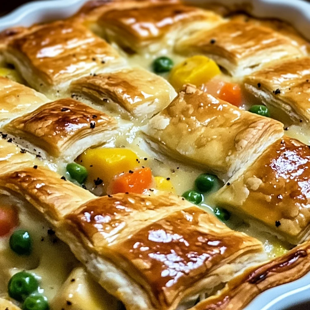 Easy Chicken Pot Pie Casserole