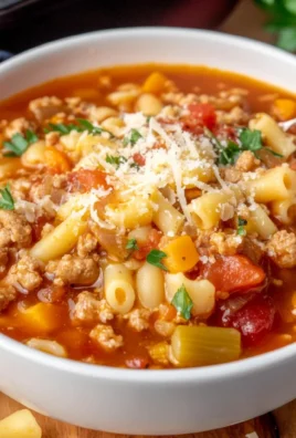 Easy Pasta Fagioli with Sausage