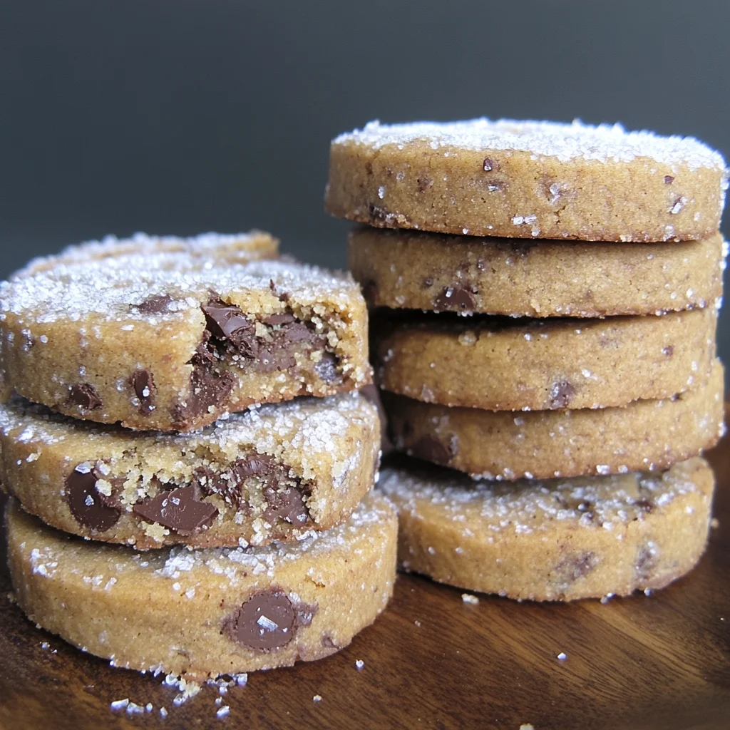 Espresso Shortbread Cookies
