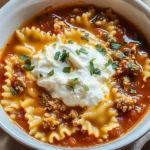 Irresistible Lasagna Soup