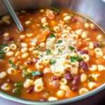 Italian Pasta Fagioli Soup Recipe