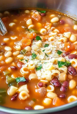 Italian Pasta Fagioli Soup Recipe