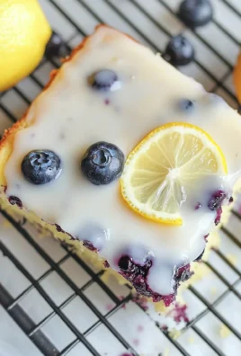 Lemon Blueberry Sheet Cake