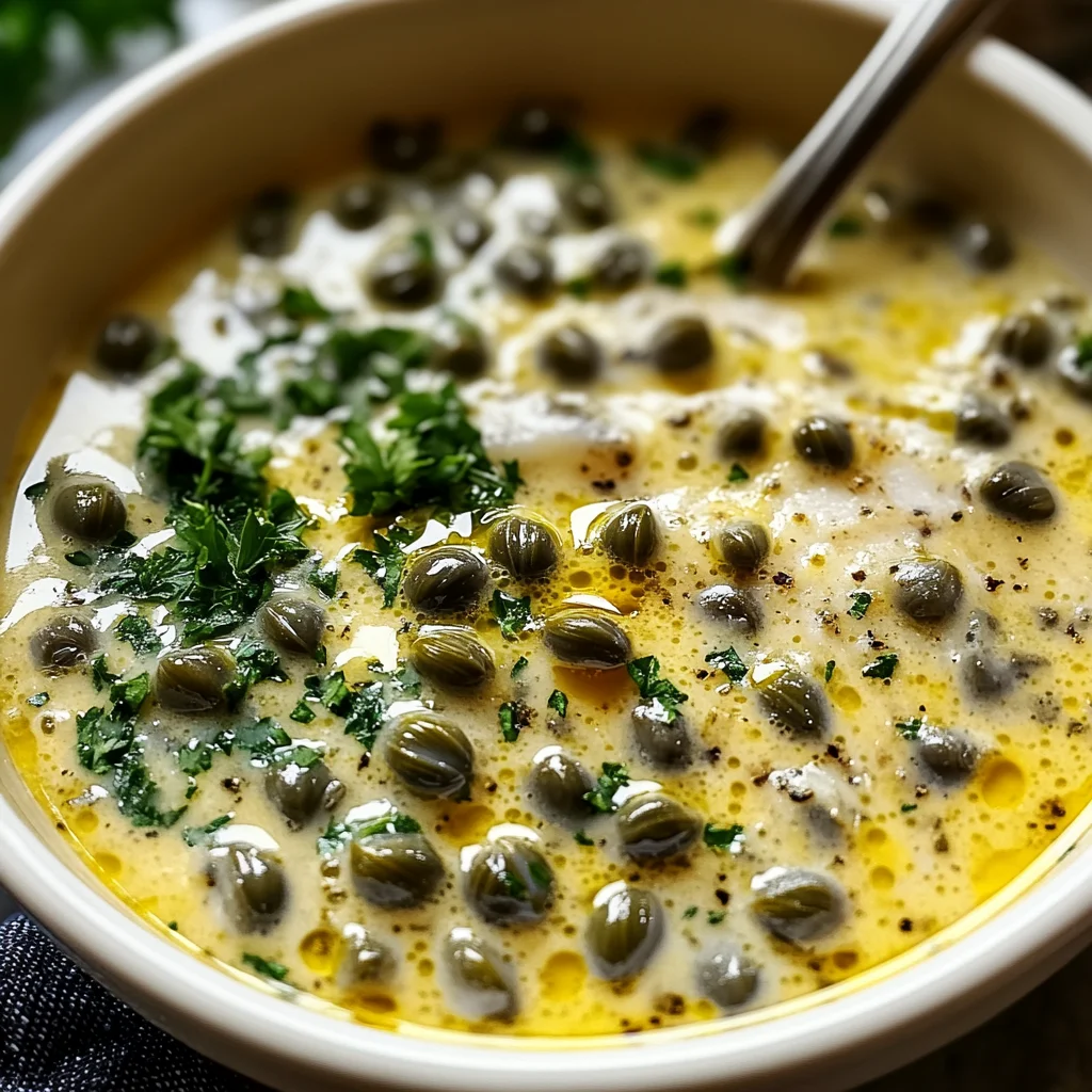 Lemon Caper Sauce