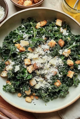 Lemony Parmesan Kale Salad